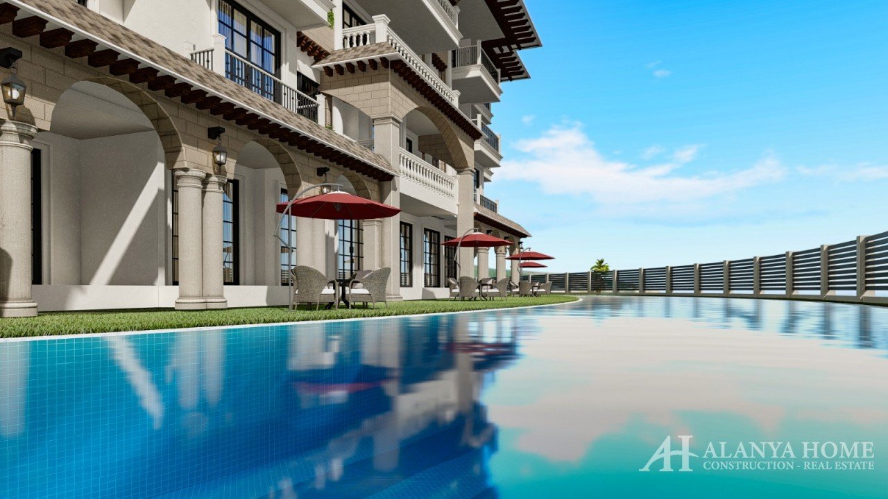 APARTMENTS AND VILLAS IN EXODUS PREMIUM TOWN KARGICAK ALANYA ANTALYA TURKEY BUY RENT SELL